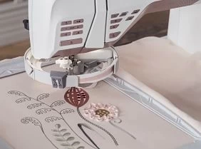 Ribbon Embroidery Attachment Capability
