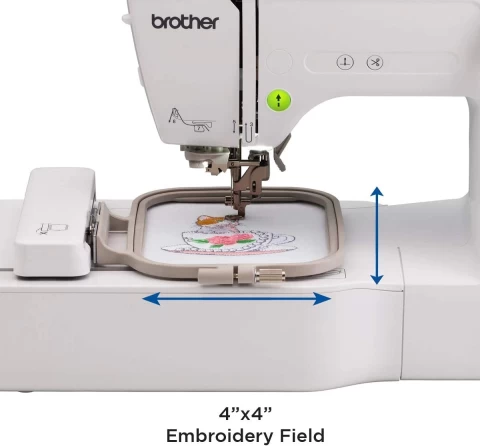 Overview of Brother SA432-4x4 Medium Embroidery Hoop