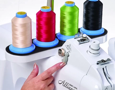 Quick-Set, Built-in Bobbin Winder