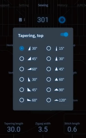 ENJOY MORE VARIATIONS & APPLICATIONS WITH TAPERING