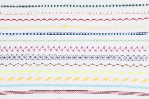 250 Built-in Stitches | 141 Built-in Embroidery Designs