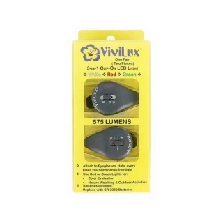 ViviLux 3 in 1 Clip On LED Eyeglasses Photo