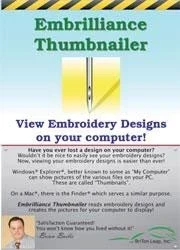 Embrilliance Thumbnailer Embroidery Software (BB-EMT10) Photo