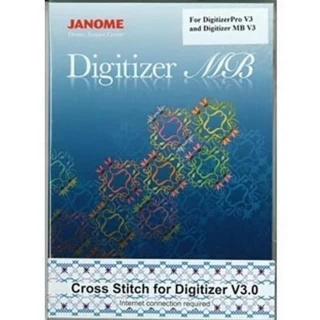 Janome Cross Stitch Option for Digitizer Pro V3 and Digitizer MB V3 Photo