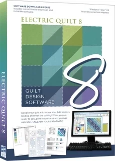 Electric Quilt 8 EQ800 Quilt Design Software Photo