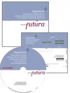 Singer HyperFonts Software For Futura CE-100 and CE-200 Photo