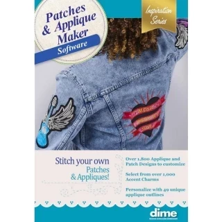 DIME Patches and Applique Maker Software Photo