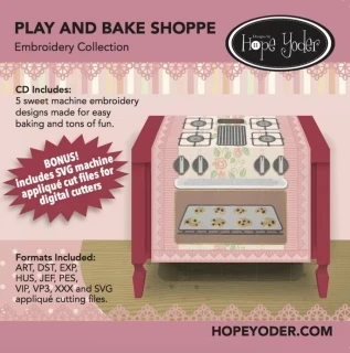 Play n Bake Shop Embroidery CD - Designs by Hope Yoder Photo