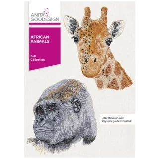 Anita Goodesign African Animals (44 Designs) Photo