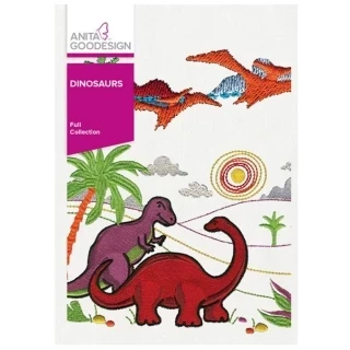 Anita Goodesign Dinosaurs (35 Designs) Photo