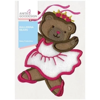 Anita Goodesign Baby Ballerina Bears (28 Designs) Photo