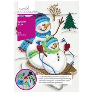 Anita Goodesign Snow Fun (44 Designs) Photo