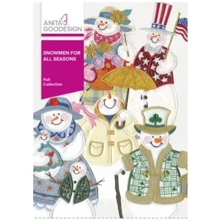 Anita Goodesign Snowmen For All Seasons (60 Designs) Photo