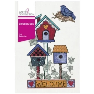 Anita Goodesign Birdhouses (42 Designs) Photo