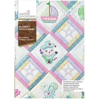 Anita Goodesign Blanket Stitch Baby 189AGHD Photo