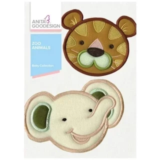 Anita Goodesign Baby Zoo Animals 21BAG Photo