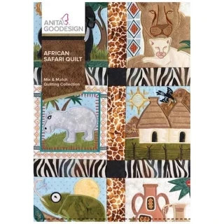 Anita Goodesign African Safari Quilt  239AGHD Photo