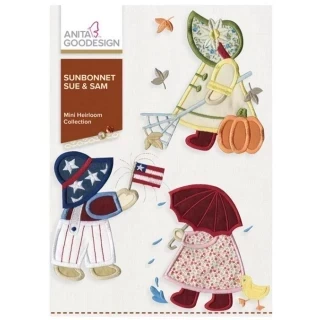 Anita Goodesign Sunbonnet Sue and Sam 109MAGHD Photo