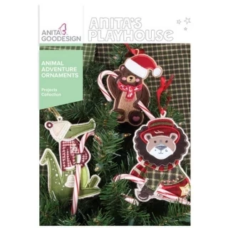 Anita Goodesign Animal Adventure Ornaments (PROJ97) Photo