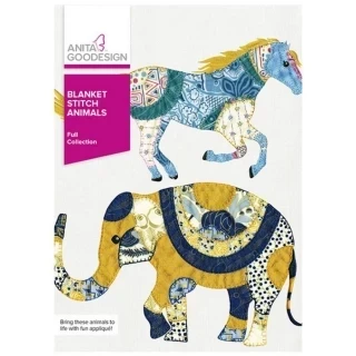 Anita Goodesign Blanket Stitch Animals (296AGHD) Photo