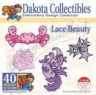 Dakota Collectibles Lace Beauty Embroidery Designs - 970306 Photo