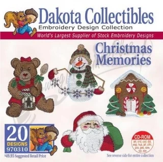 Dakota Collectibles Christmas Memories Embroidery Designs - 970310 Photo