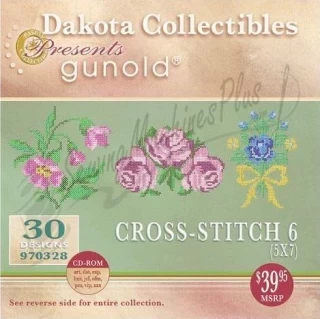 Dakota Collectibles Cross-Stitch 6 Embroidery Designs - 970328 Photo