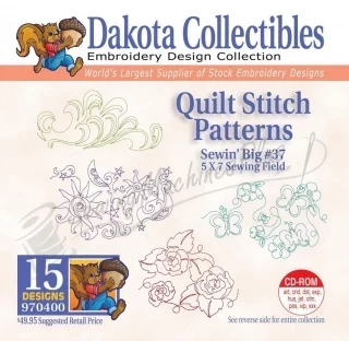 Dakota Collectibles Quilt Stitch Patterns Embroidery Designs - 970400 Photo