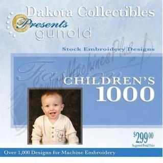 Dakota Collectibles Gunold Fashion Childrens 1000 Embroidery Designs - CH1000 Photo