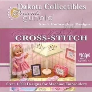 Dakota Collectibles Gunold Cross Stitch 1000 Embroidery Designs - CS1000 Photo