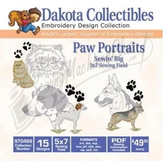 Dakota Collectibles Paw Potraits 970469 Photo