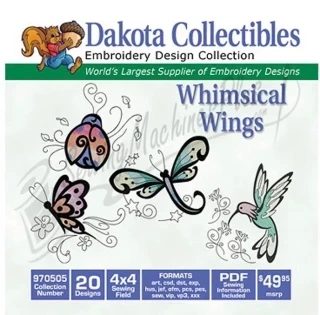 Dakota Collectibles Whimsy Wings 20 4x4 (970505) Photo