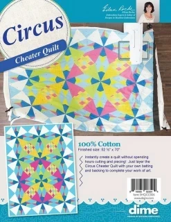 DIME - Circus Cheater Quilt Photo