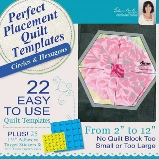 DIME - Perfect Placement Quilt Templates - Squares and Right Triangles Photo