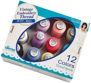 DIME - Vintage Thread 40 wt Retro Photo