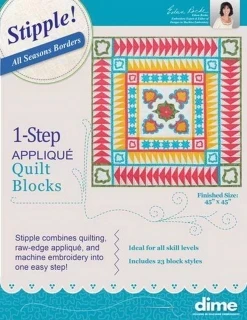 Stipple! All Seasons Borders Designs in Machine Embroidery Photo