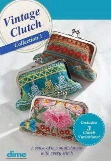 Dime Vintage Purse Embroidery Design Collection (Optional thread and needle bundle) Photo