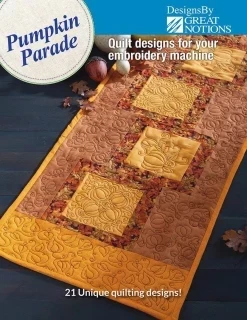 Dime Pumpkin Parade - Quilt Designs Photo