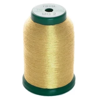 Kingstar Metallic Thread - A470021 Gold 2 MG1 1000M Spool Photo