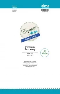 DIME Exquisite Jumbo Cuts (15" x 24" Medium Tearaway - 50 sheets) Photo