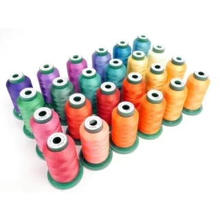 DIME Exquisite Embroidery Thread Kit Summer - 24 pack 1000M 40wt Photo