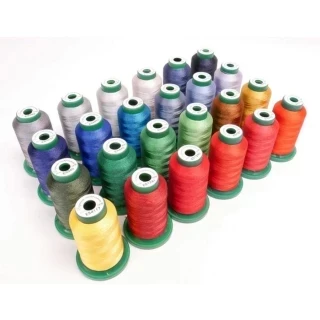 DIME Exquisite Embroidery Thread Kit Holiday- 24 pack 1000M 40wt Photo