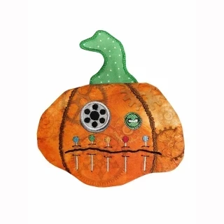 Steampunk Pinhead Pumpkin Pouch Embroidery CD (DDHQH06DDE) Photo