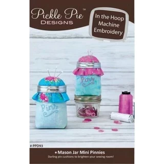 Mason Jar Mini Pinnies ITH CD Photo