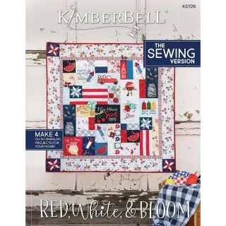 Kimberbell Red White & Bloom - SEW (KD726) Photo