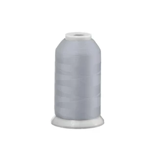 Exquisite Polyester Embroidery Thread - 102 Dove Grey 1000M Spool Photo