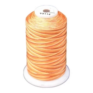 Exquisite Medley Variegated Thread - 114 Amber Glow Photo