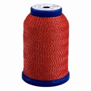 Exquisite Snazzy Lok Serger Thread - A760507 Red 1000M Spool Photo