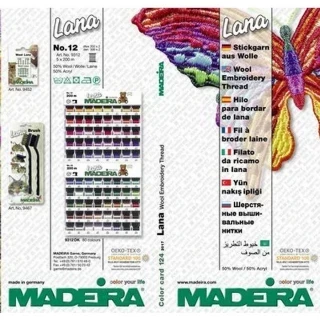 Printed Color Card Lana 12 Photo