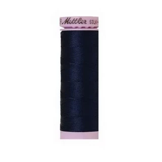 Silk Finish Cotton 50wt 150m 5ct NAVY BOX05 Photo